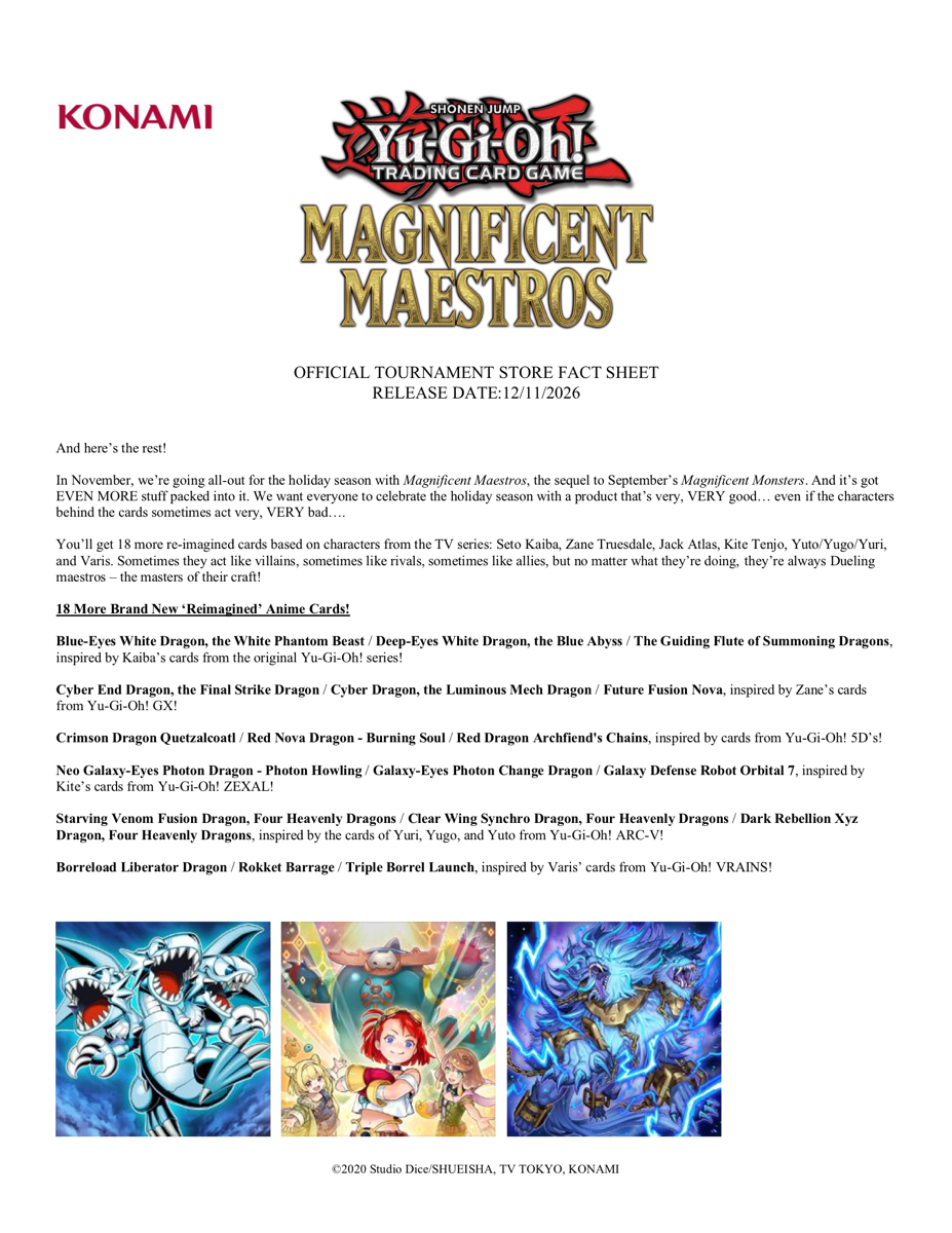 Yu-Gi-Oh! Magnificent Maestros